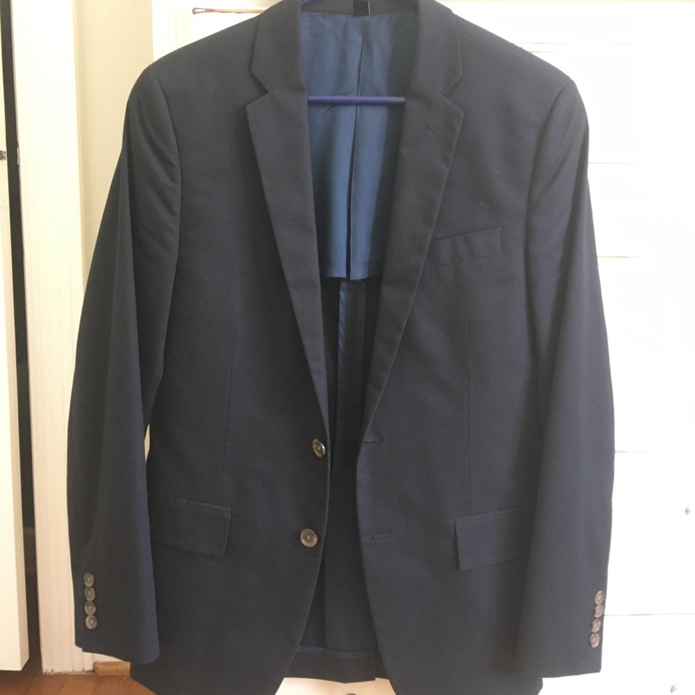 J Crew Navy Thompson Blazer 36S